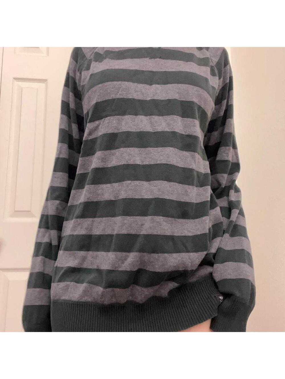 cotton striped sweater